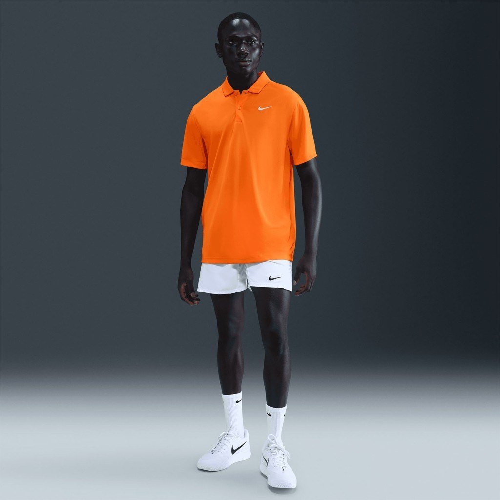 NikeCourt Dri-FIT Erkek Tenis Polo Tişört - Turuncu DH0857-873