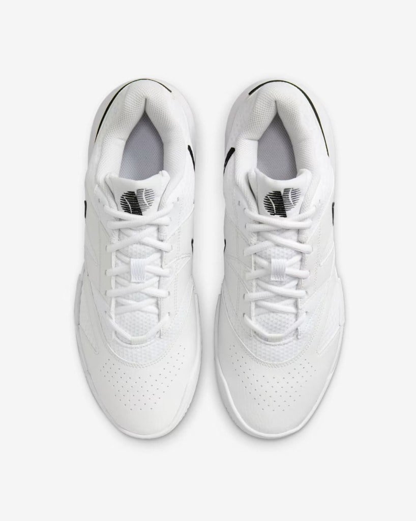 NikeCourt FD6574-100 Lite 4 Erkek Tenis Ayakkabısı - Beyaz