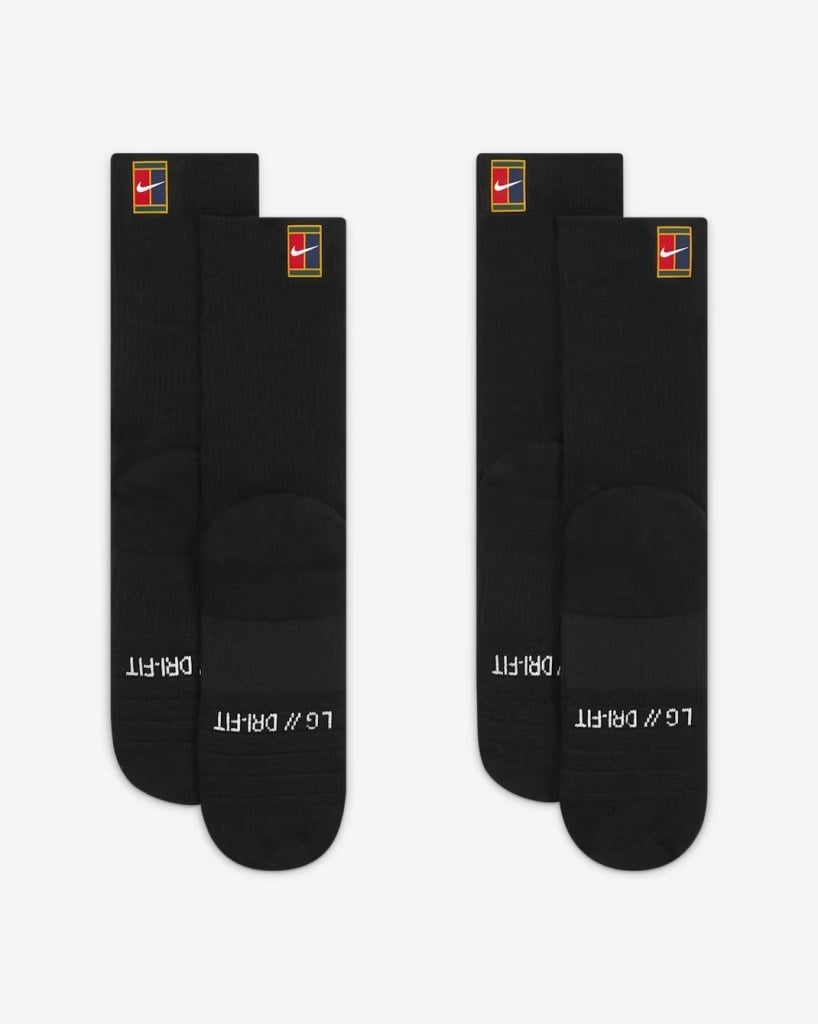 NikeCourt Multiplier Cushioned SK0118-010 Tenis Çorapları (2 Çift)