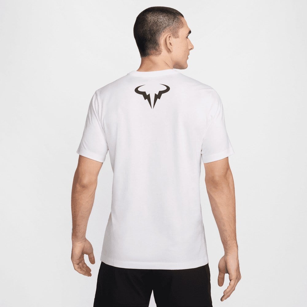 NikeCourt Rafa Erkek Beyaz Tenis Tişörtü HJ3848-100