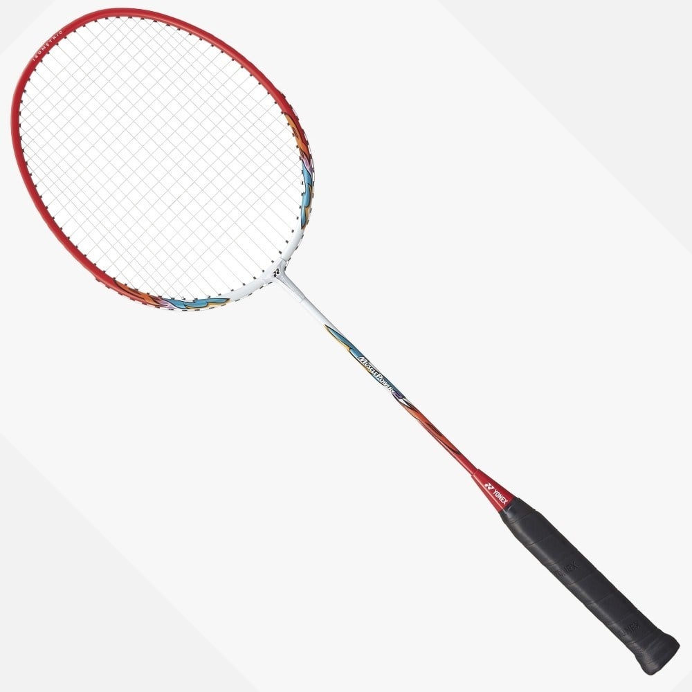 Yonex Muscle Power 2 (Kordajlı) U (Ort. 105g) G4 Badminton Raketi - Beyaz Kırmızı