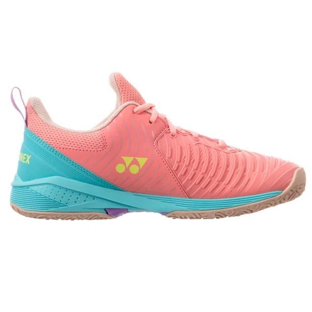 Yonex Sonicage 3 Toprak Kort Pembe Kadın Tenis Ayakkabısı