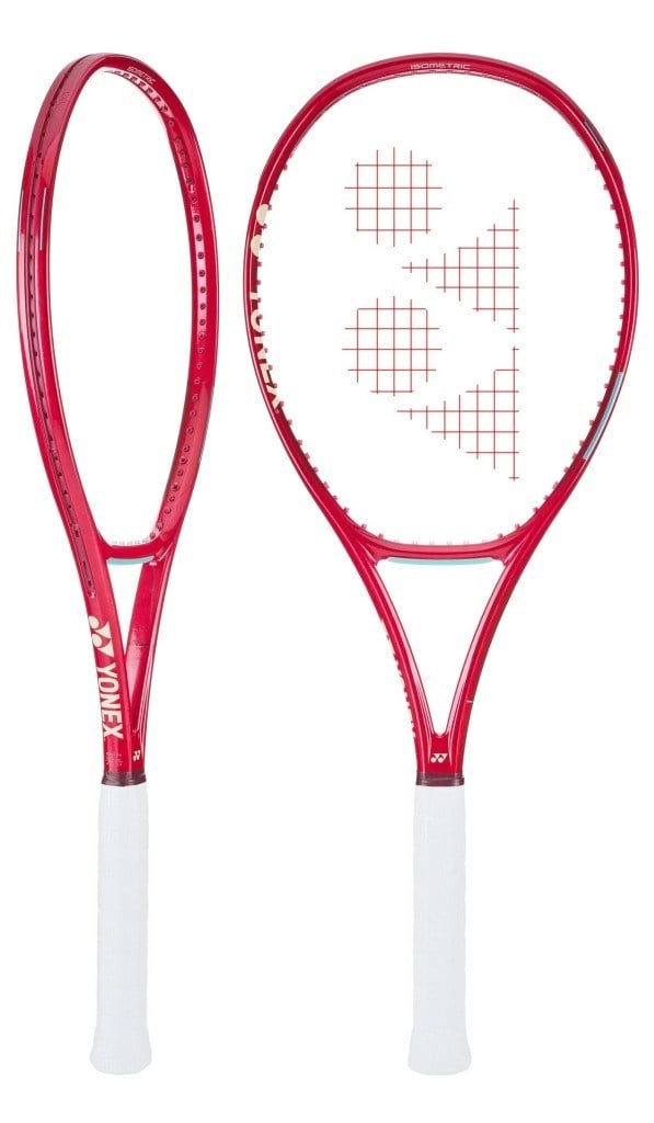 Yonex YY26 Vcore 100L Kafa 280 Gram Yakut Kırmızı Tenis Raketi (Kordajsız)