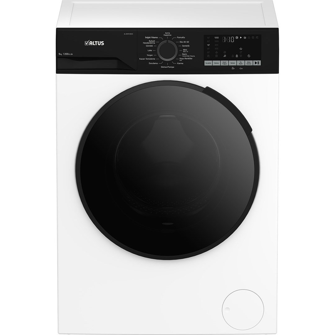 Altus AL CM 91254 D 1200 Devir 9 kg Çamaşır Makinesi