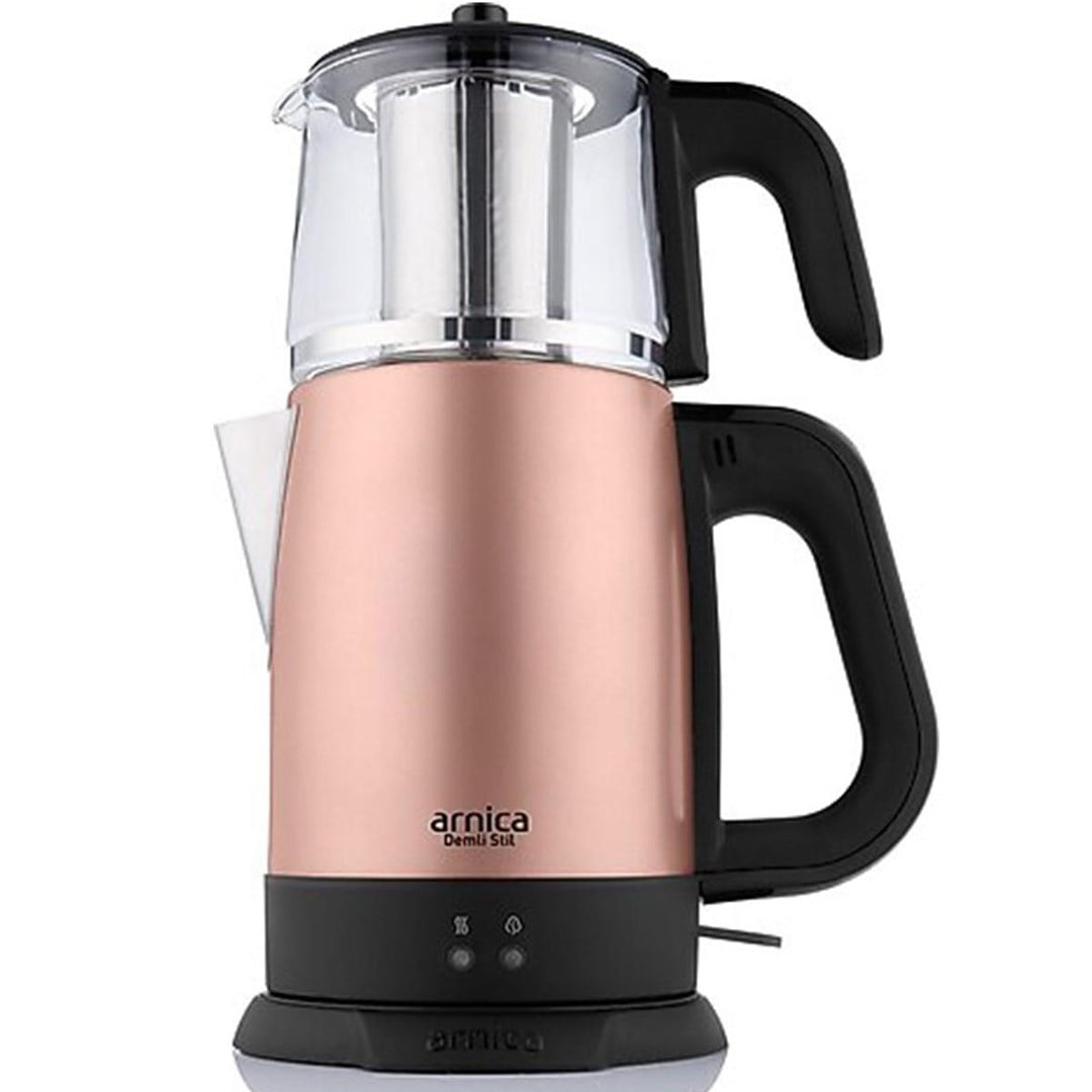 Arnica IH33200 Demli Stil Rose Cam Çay Makinası
