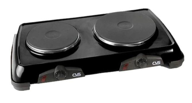 CVS DN202 TWINN 2500W İKİLİ ELEKTRİKLİ OCAK