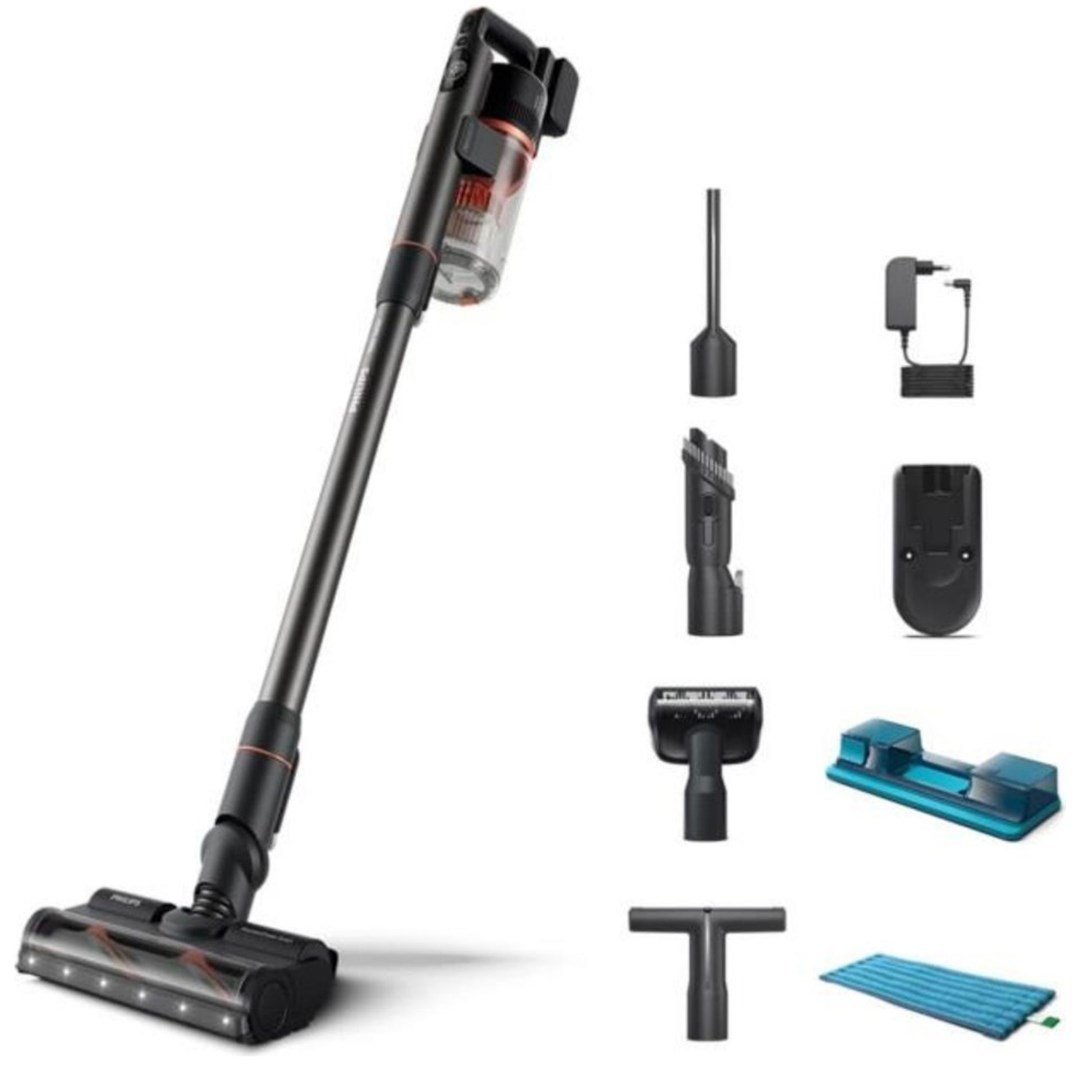 Philips XC7055/01 Islak/Kuru Aqua Ledli Şarjlı Dikey Süpürge