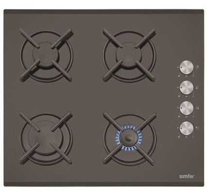 Simfer 3500 Gaz Emniyetli Ankastre Cam Ocak