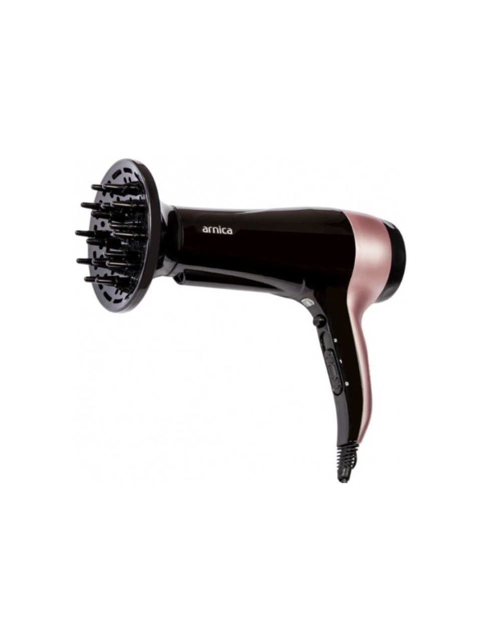 Arnica Şık ve Güçlü Saç Kurutma Makinesi, Siyah Rose