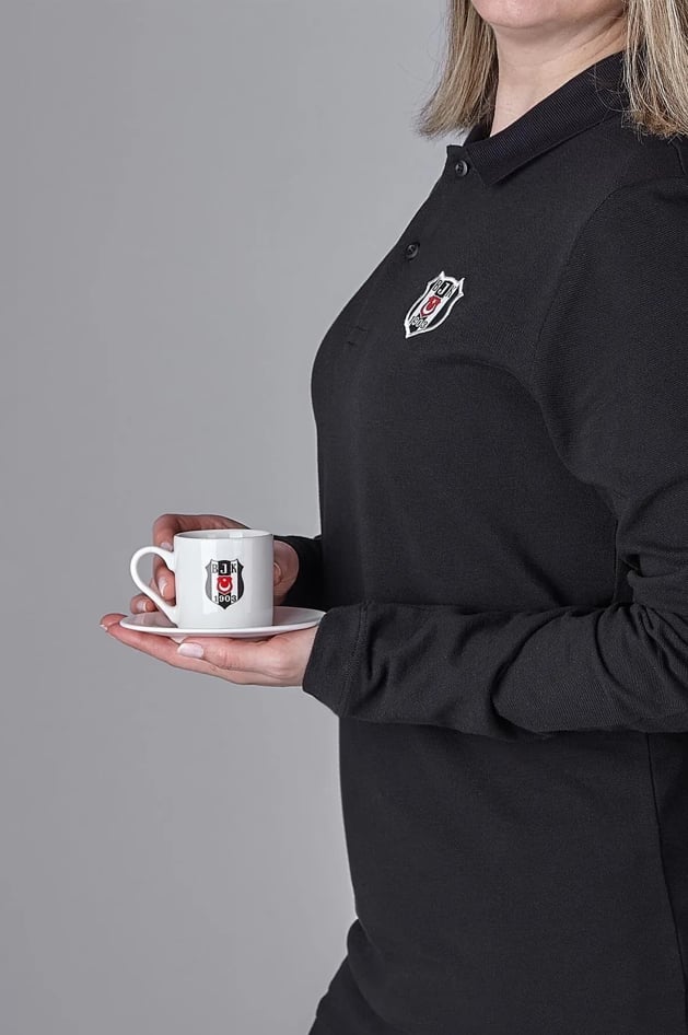 Beşiktaş Çizgili 2 Li Fincan Takımı (Lisanslı)
