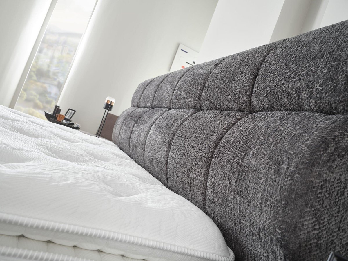 BUBBLEBED CloudDream Comfort Yatak Baza Başlık Seti – Bulut Yumuşaklığında Yatak, Sandıklı Hidrolik Baza, Dolgulu Başlık