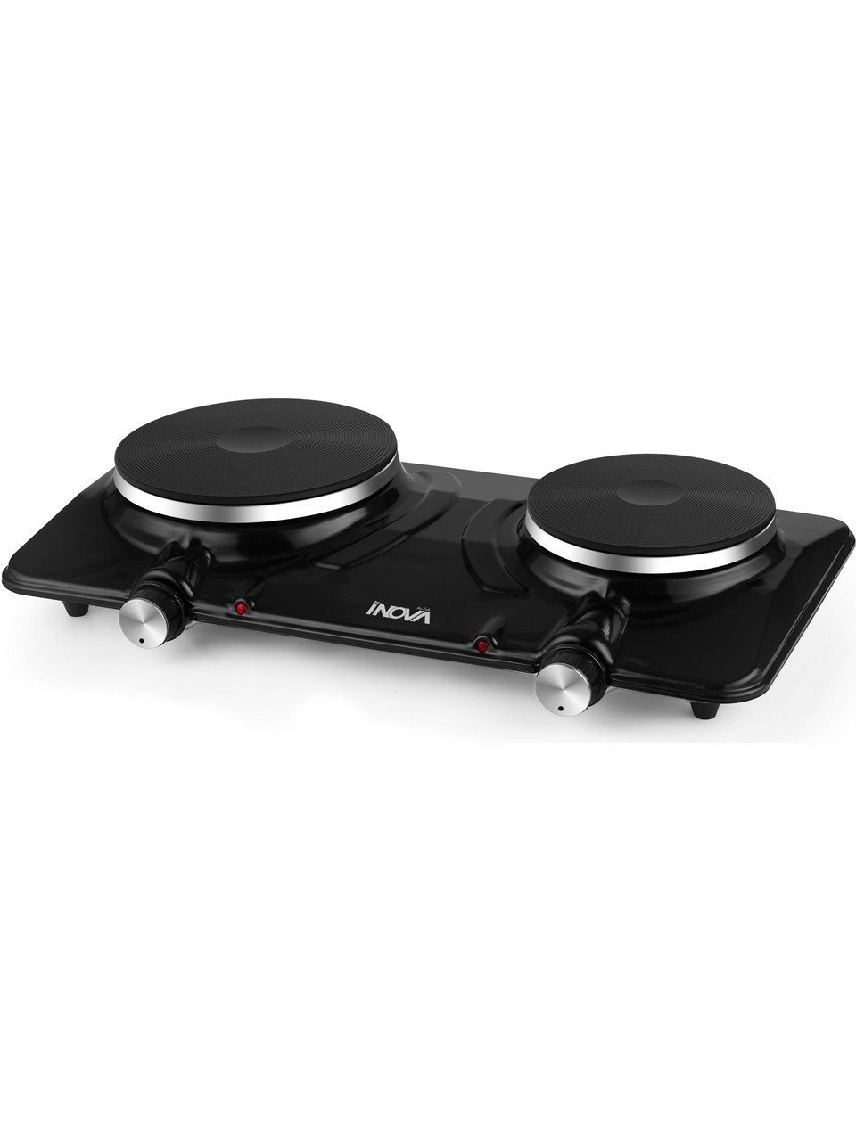 Gobi 2 Li Elektrikli Setüstü Ocak Çiftli Hotplate Ocak 1000W + 1500W