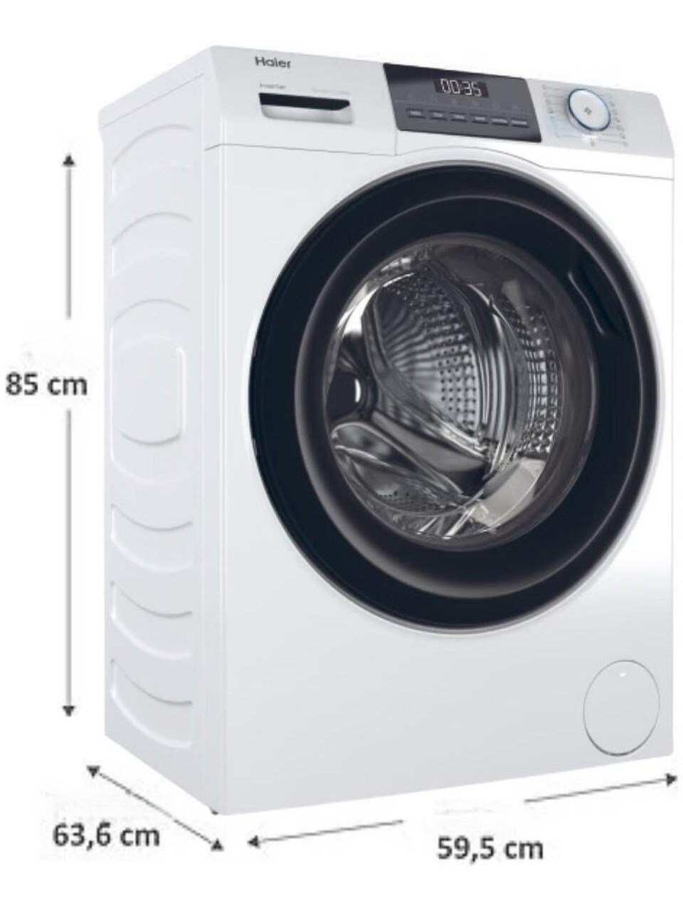 Haier HW100-BP14929A-S 10 kg 1400 Devir Çamaşır Makinesi