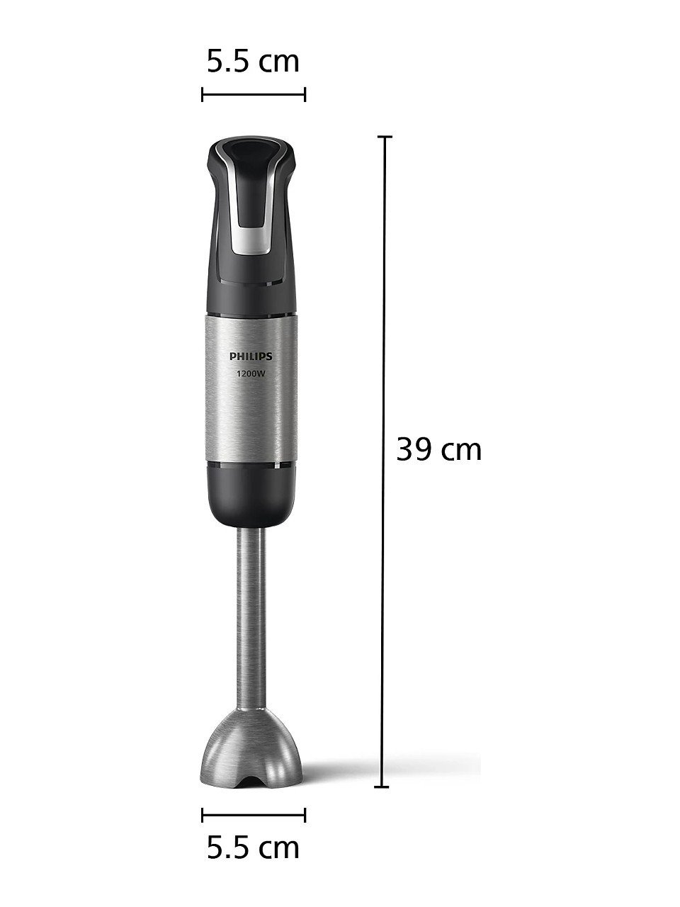 Philips 5000 Serisi HR2695/00 El Blenderi - Siyah / Inox - 1200 Watt