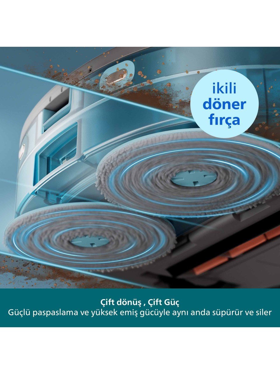 Philips 5000 Serisi Islak Kuru Robot Süpürge - XU5100/20