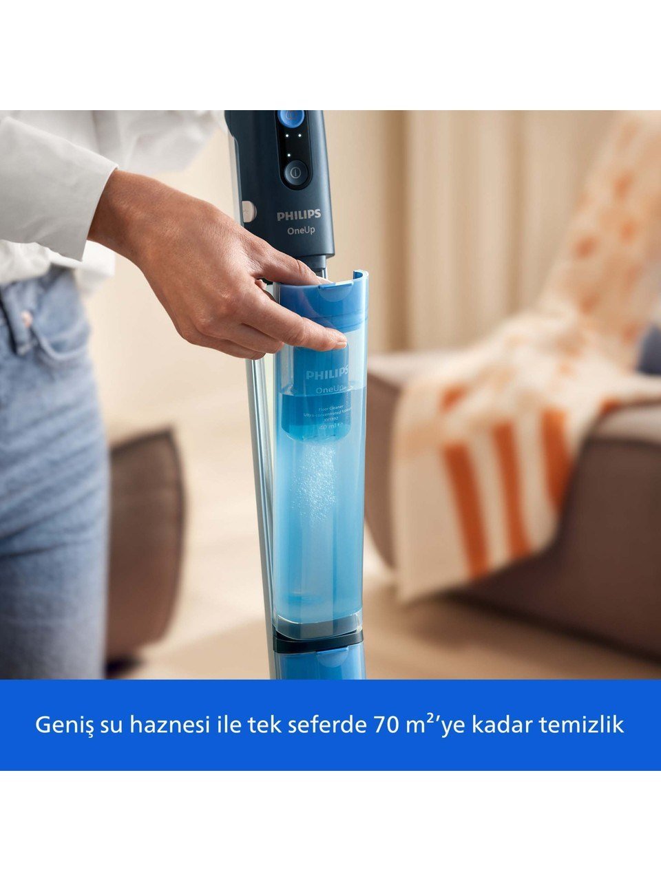 Philips 5000 Serisi XV5113/01 OneUp Elektrikli Mop