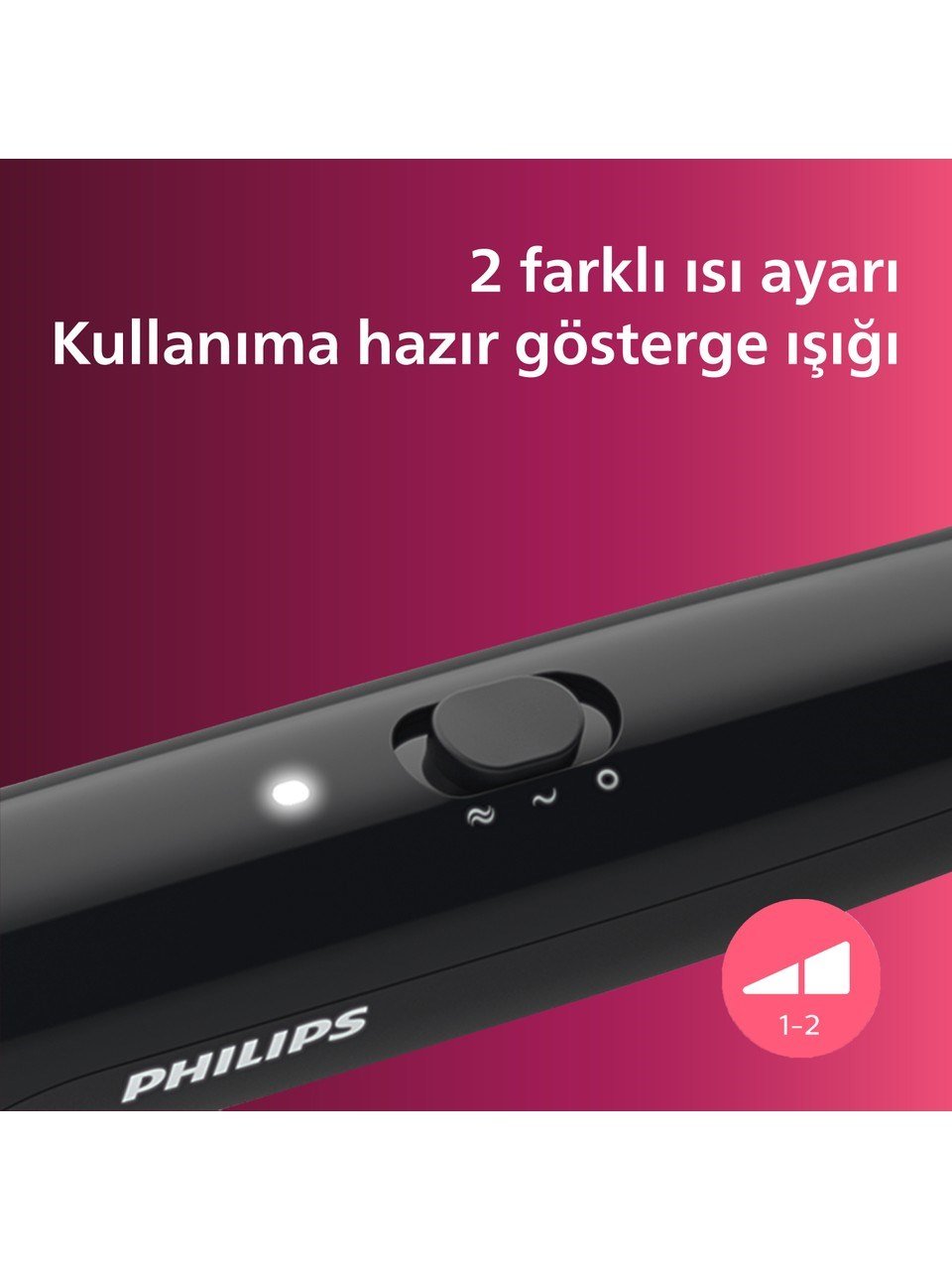 Philips BHH880/00 StyleCare Essential Isıtmalı Düzleştirme Fırçası