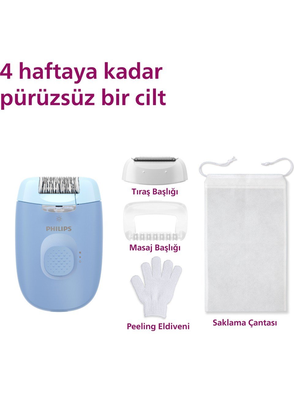 Philips BRE247/05 2000 Serisi Epilatör