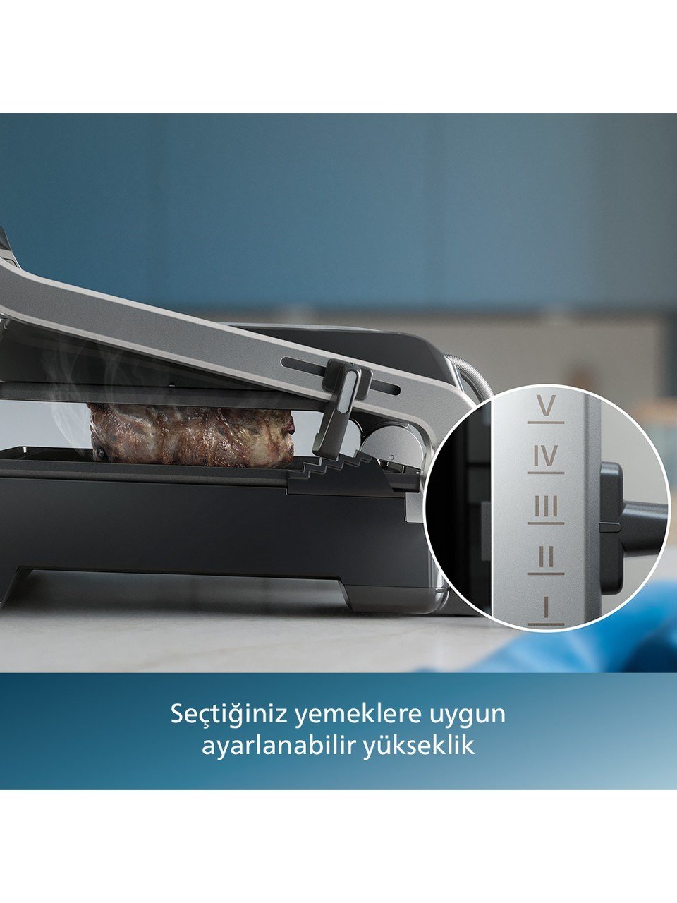 Philips HD6301/90 İnox Tost Makinesi