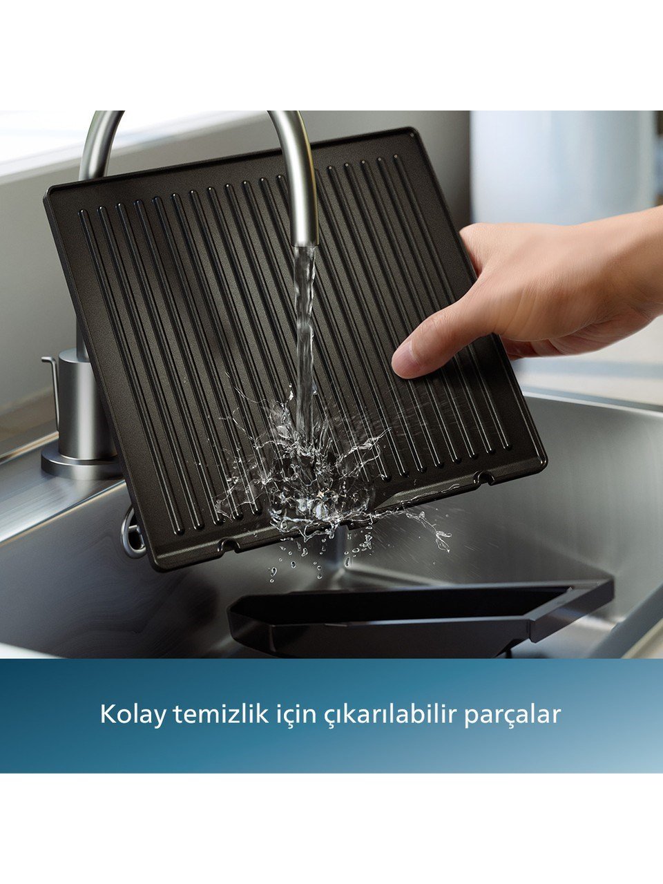 Philips HD6301/90 İnox Tost Makinesi