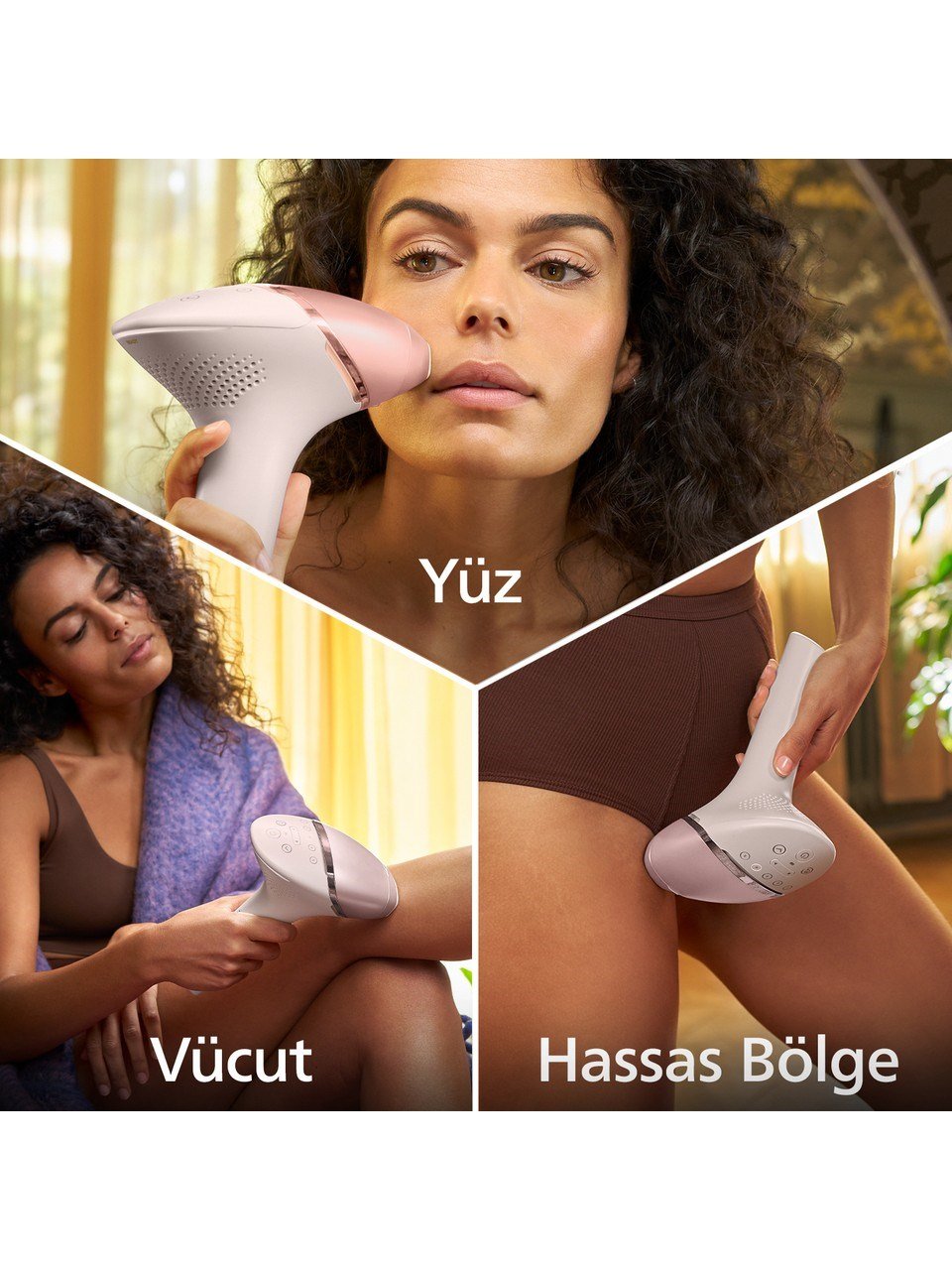 Philips Lumea 8000 Serisi IPL Tüy Alma Cihazı Beyaz Renkli Kablosuz Cilt Temas Sensörü