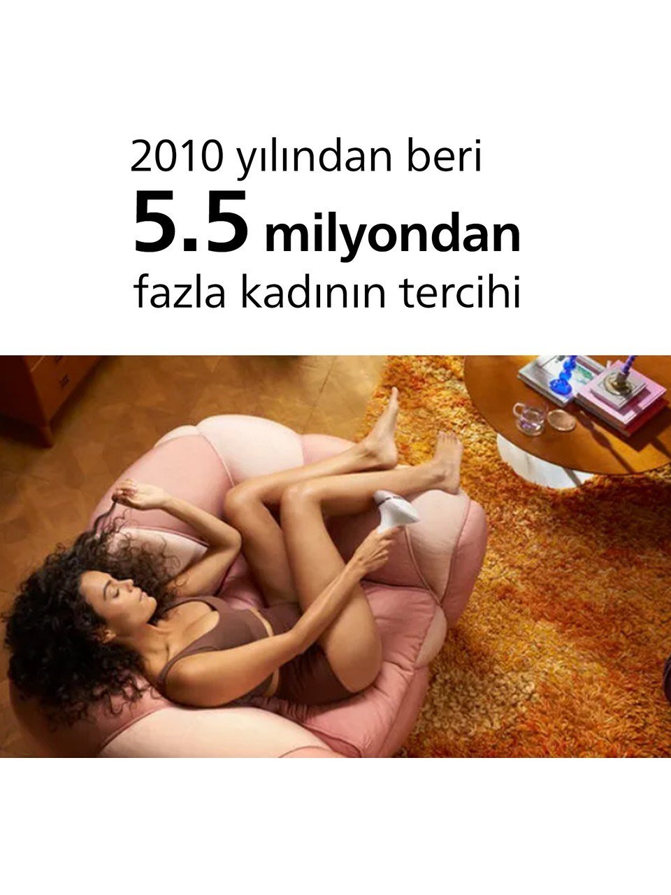 Philips Lumea 8000 Serisi IPL Tüy Alma Cihazı Beyaz Renkli Kablosuz Cilt Temas Sensörü