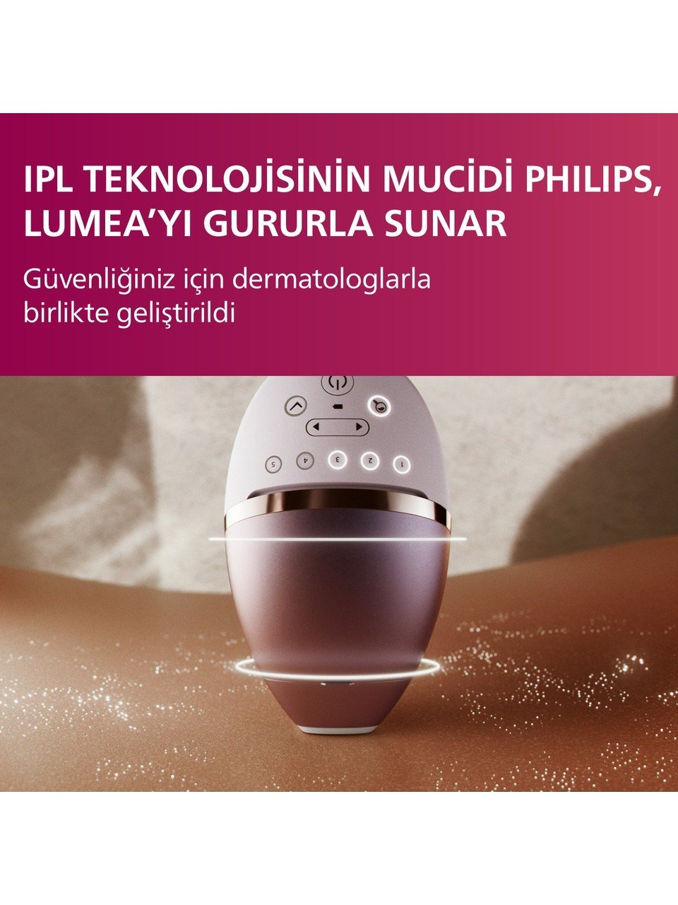 Philips Lumea 8000 Serisi IPL Tüy Alma Cihazı Beyaz Renkli Kablosuz Cilt Temas Sensörü