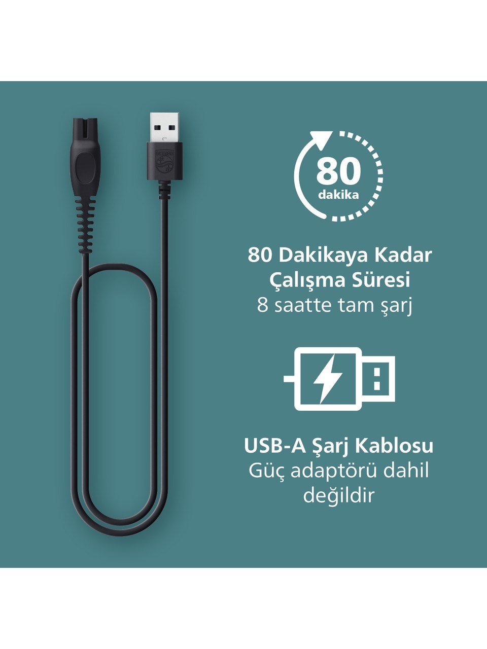 Philips Vücut Bakım 3000 Serisi Duşa Uygun, Hassas Bölge ve Vücut Tıraş Makinesi - BG3480/15
