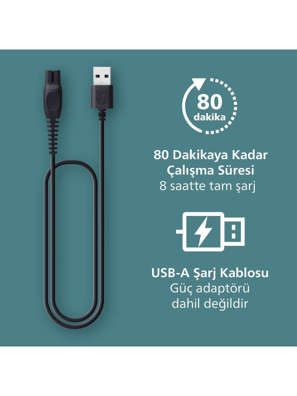 Philips Vücut Bakım 5000 Serisi Duşa Uygun, Hassas Bölge ve Vücut Tıraş Makinesi - BG5475/15