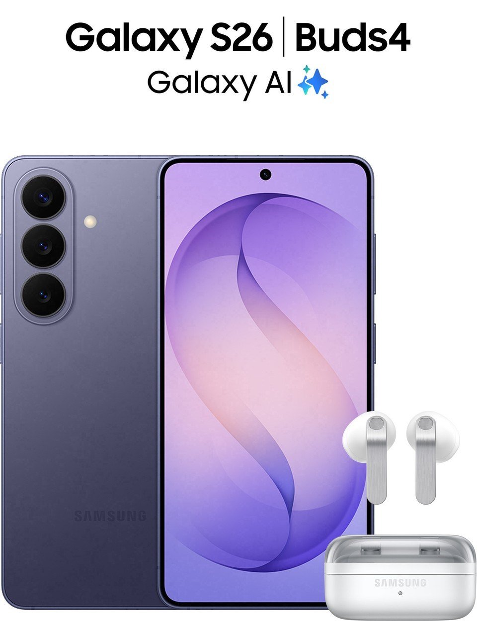 Samsung Galaxy S26 256 GB 12 GB RAM (Samsung Türkiye Garantili) Beyaz