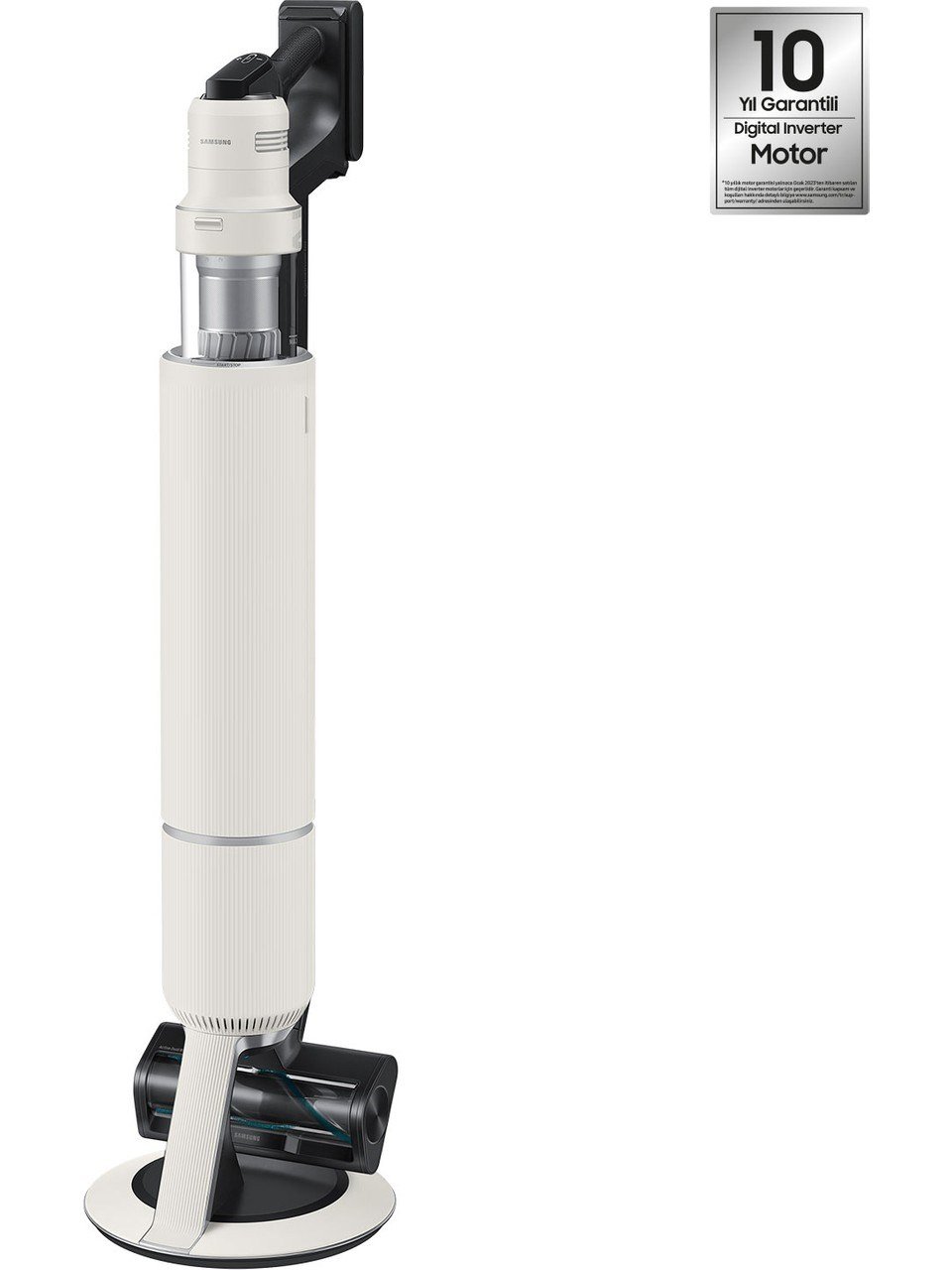 Samsung VS25C9754QG/TR Bespoke Şarjlı Dikey Süpürge, 250W Emiş Gücü, Dijital Invertör Motor