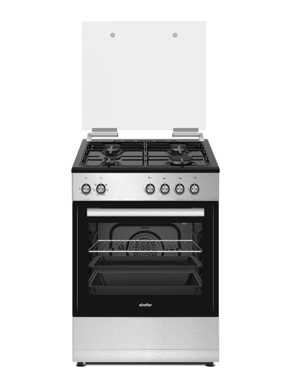 Simfer 1260 Inox Black 4g Multi Turbo Fırın