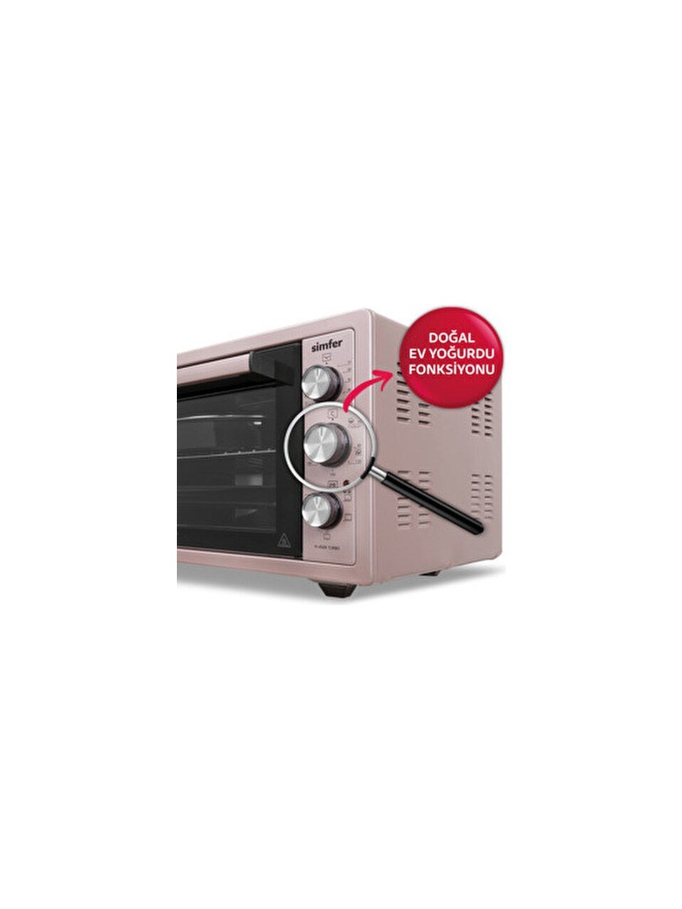 Simfer 4509 Rose Gold 45 Litre Midi/Mini Fırın