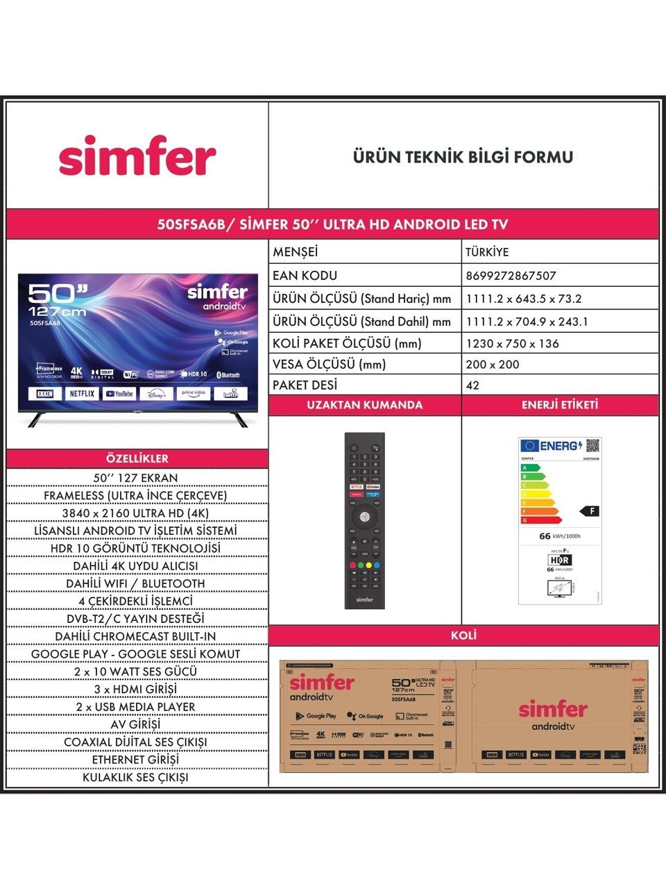 Simfer 50SFSA6B 50