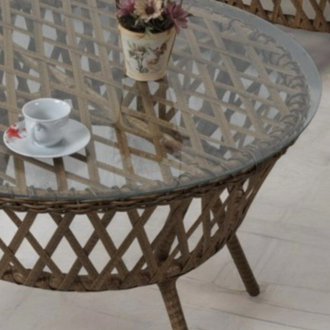 Viola 2+1+1 Cappucino Bahçe Balkon Oturma Koltuk Takımı