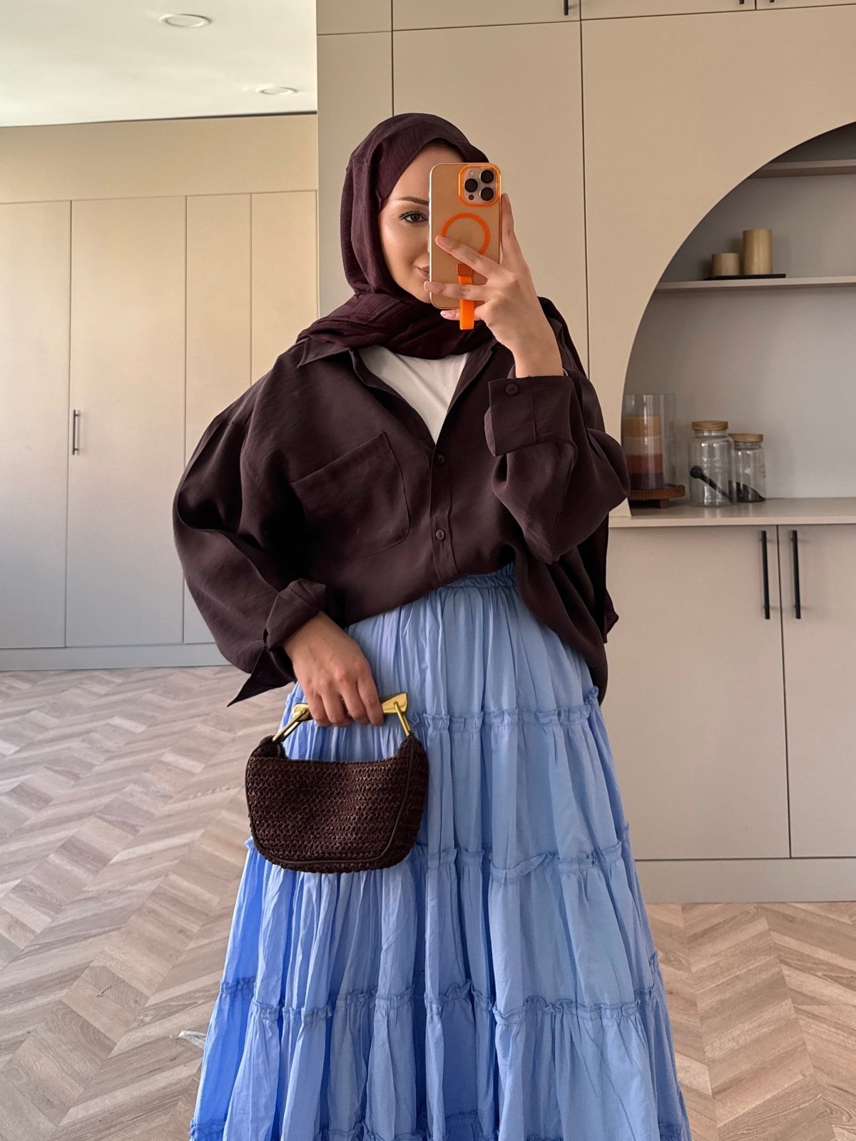 Bella Kat Kat Etek Mavi (3355)