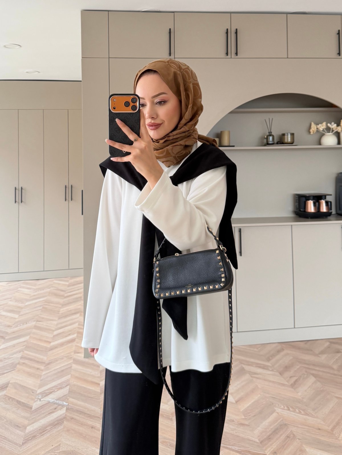Blush Atkılı Eşofman Takım Siyah