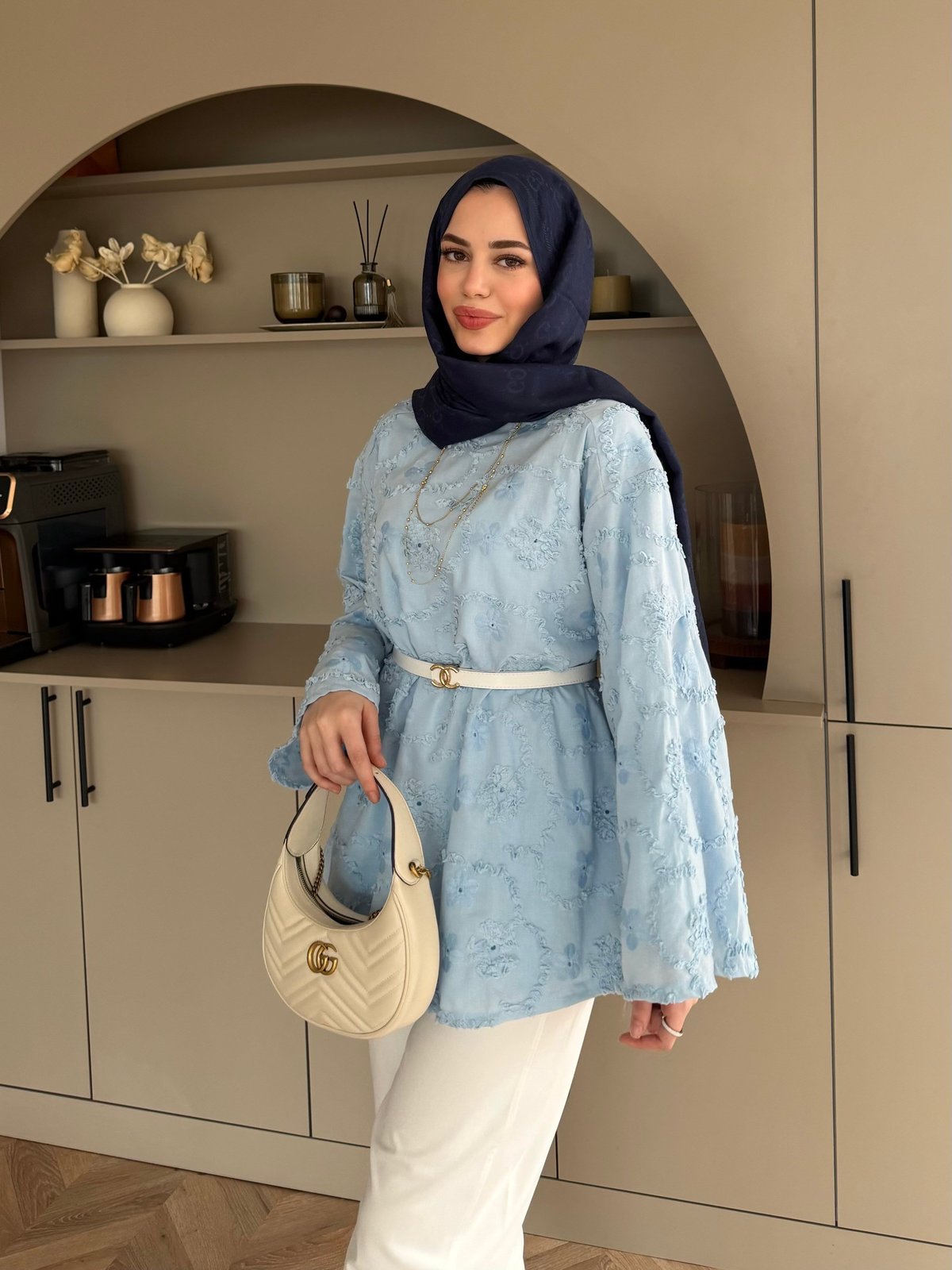 Brode Bluz Bebe Mavisi (4497)