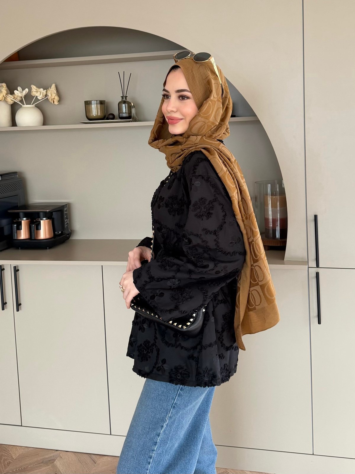 Brode Bluz Siyah (4497)