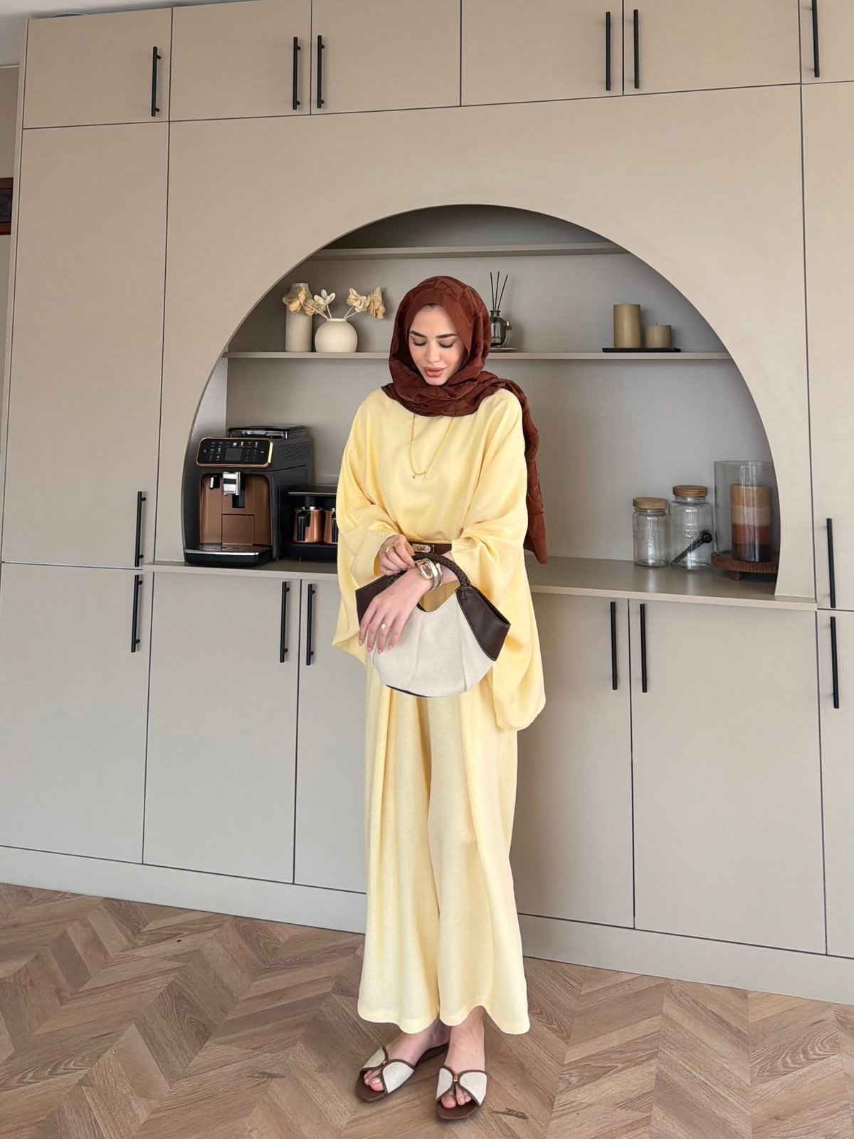 Chaos Asimetrik Pantolonlu Takım Butteryellow (4535)