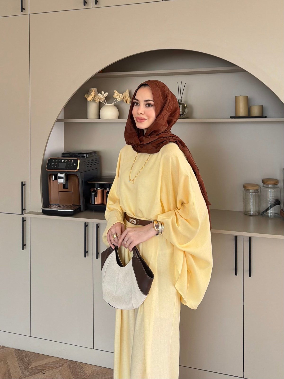 Chaos Asimetrik Pantolonlu Takım Butteryellow (4535)