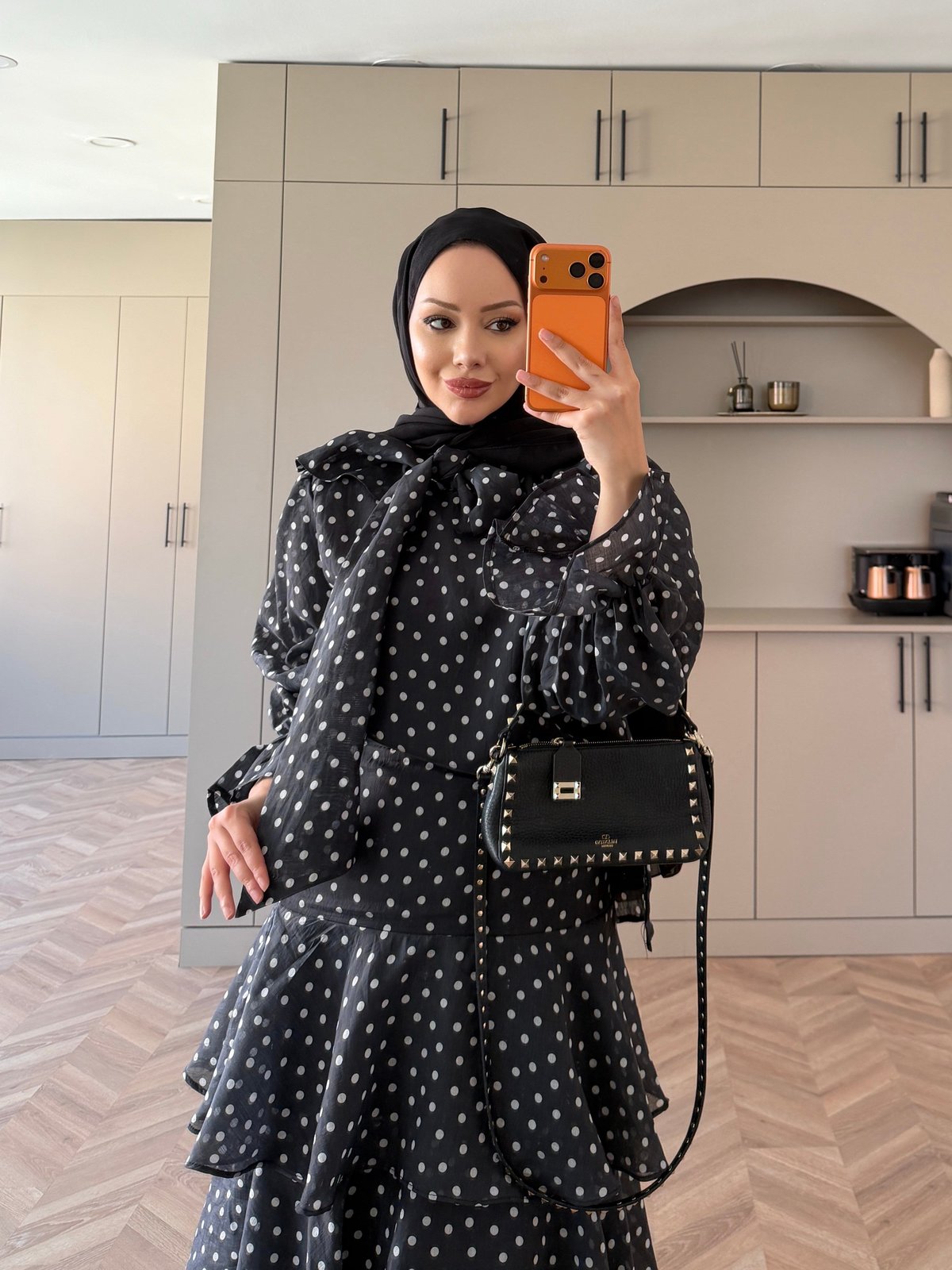 Code Kat Kat Puantiyeli Etekli Takım (2024)