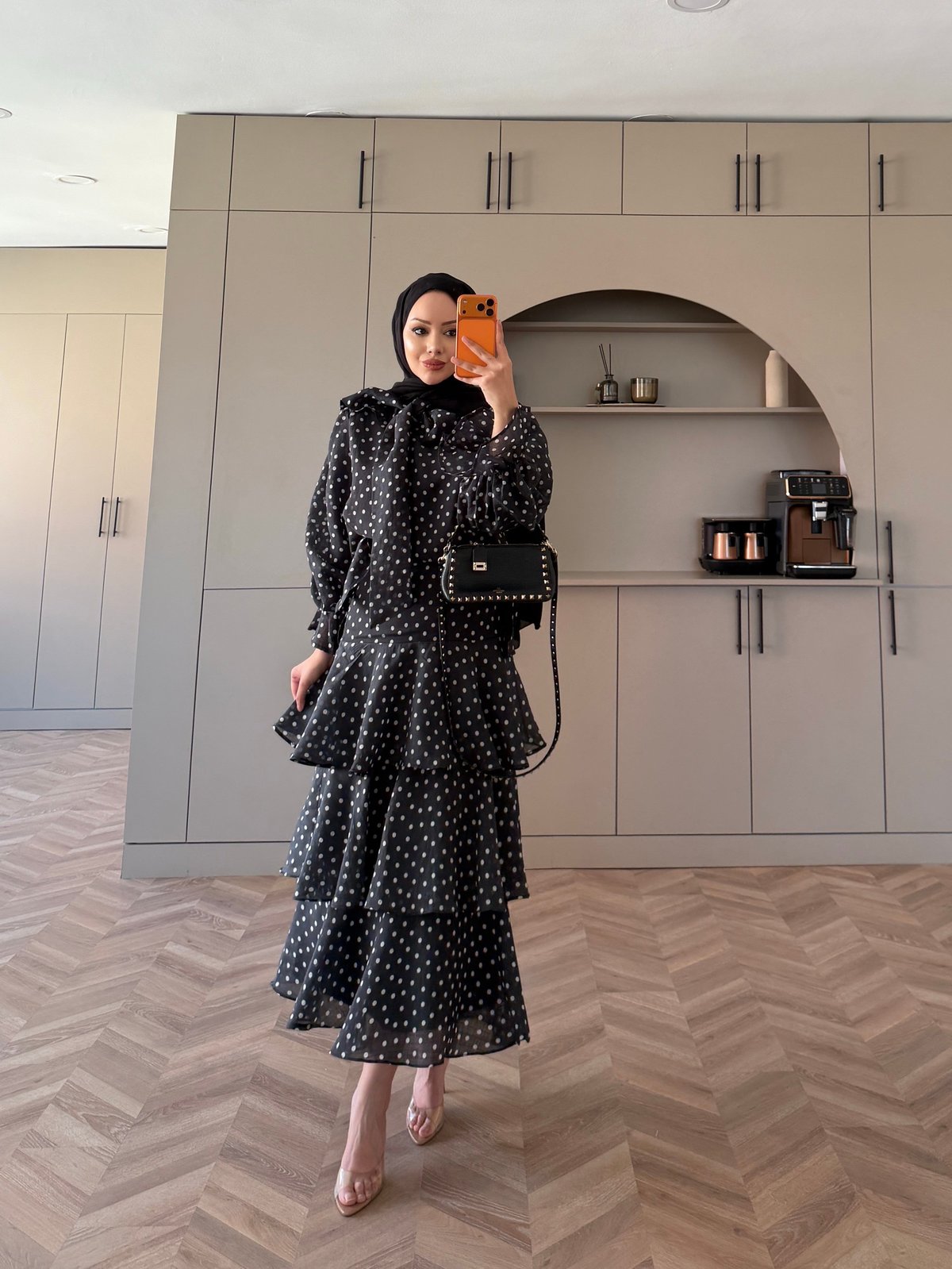 Code Kat Kat Puantiyeli Etekli Takım (2024)