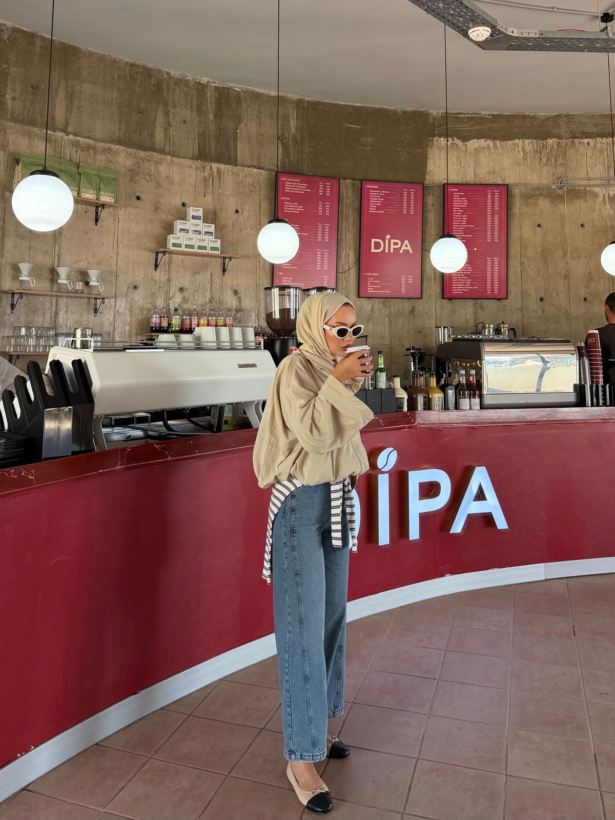 Danla Uzun Yaka Ceket Bej (4573)