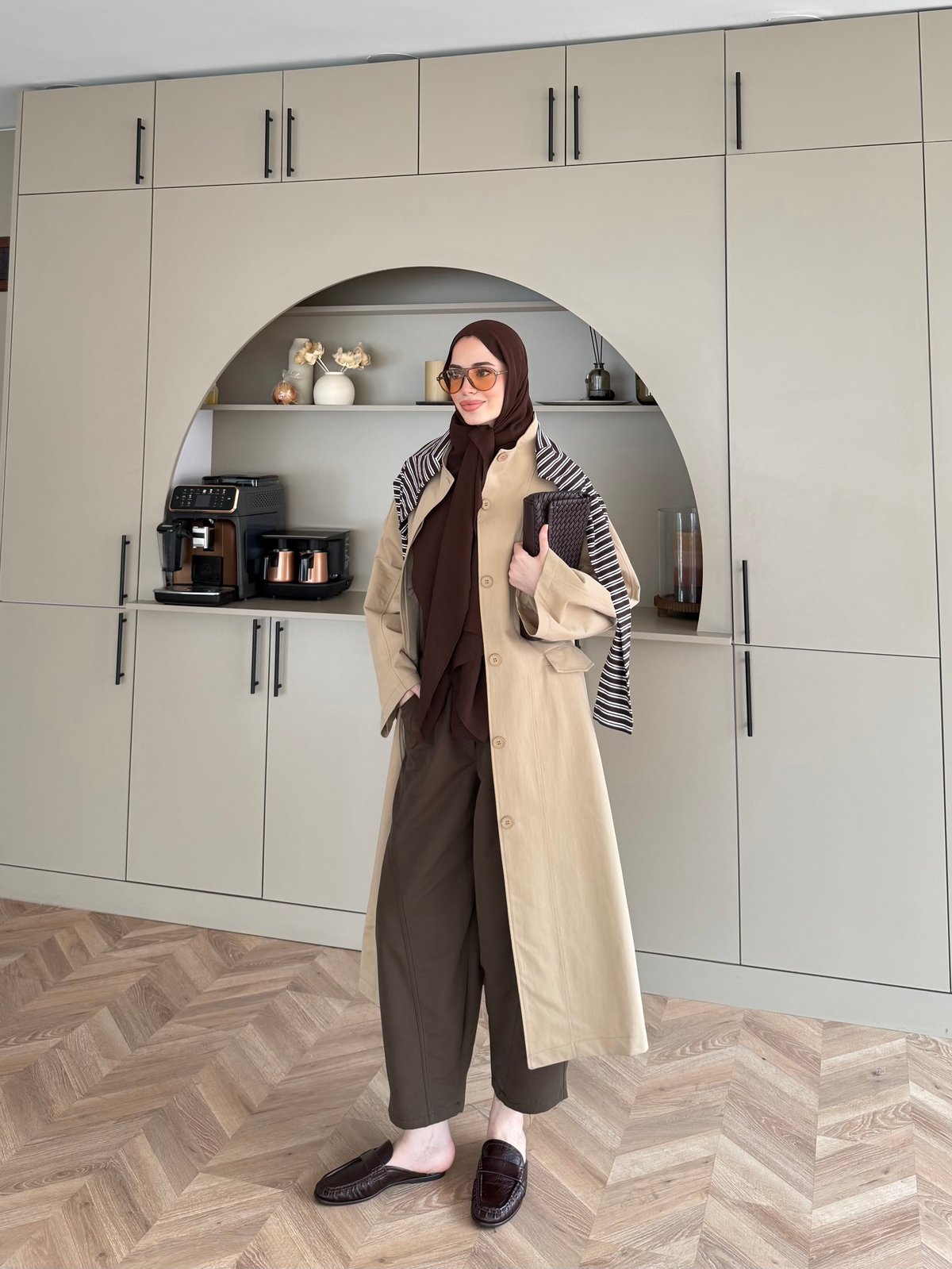 Delora Uzun Trenç Camel (4570)