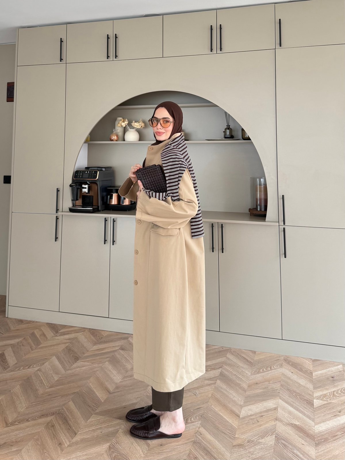 Delora Uzun Trenç Camel (4570)