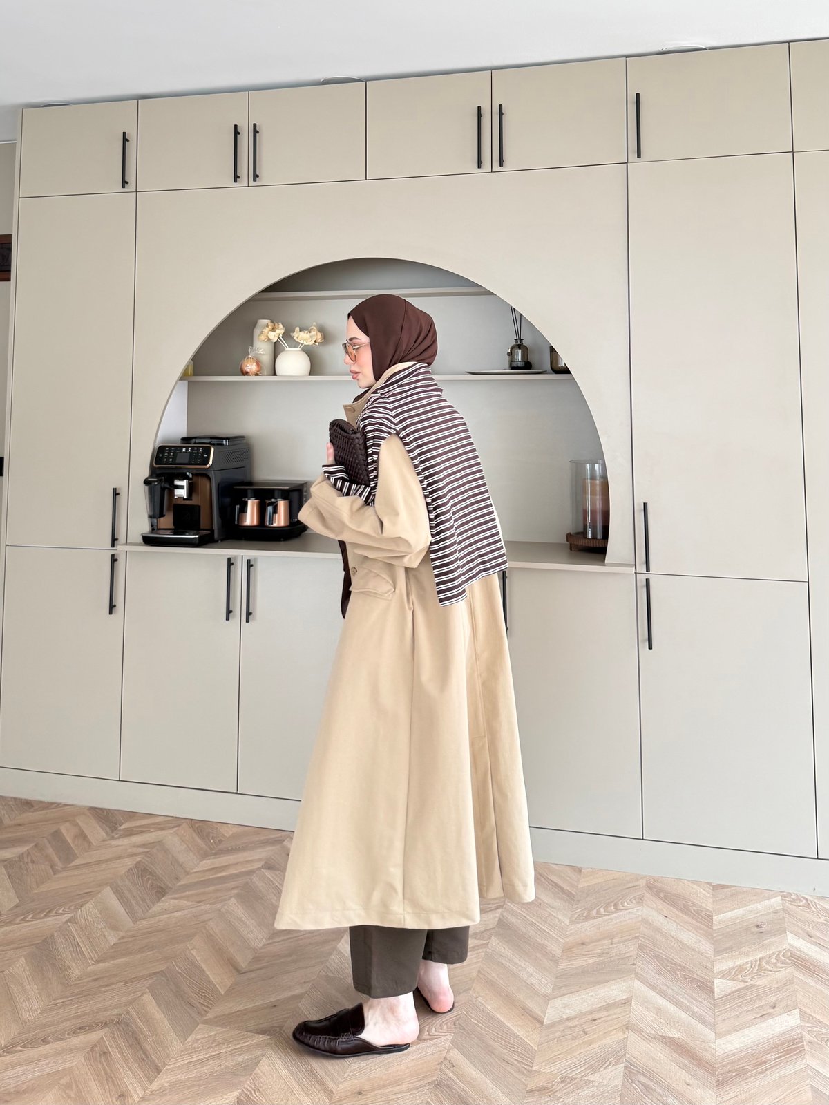 Delora Uzun Trenç Camel (4570)