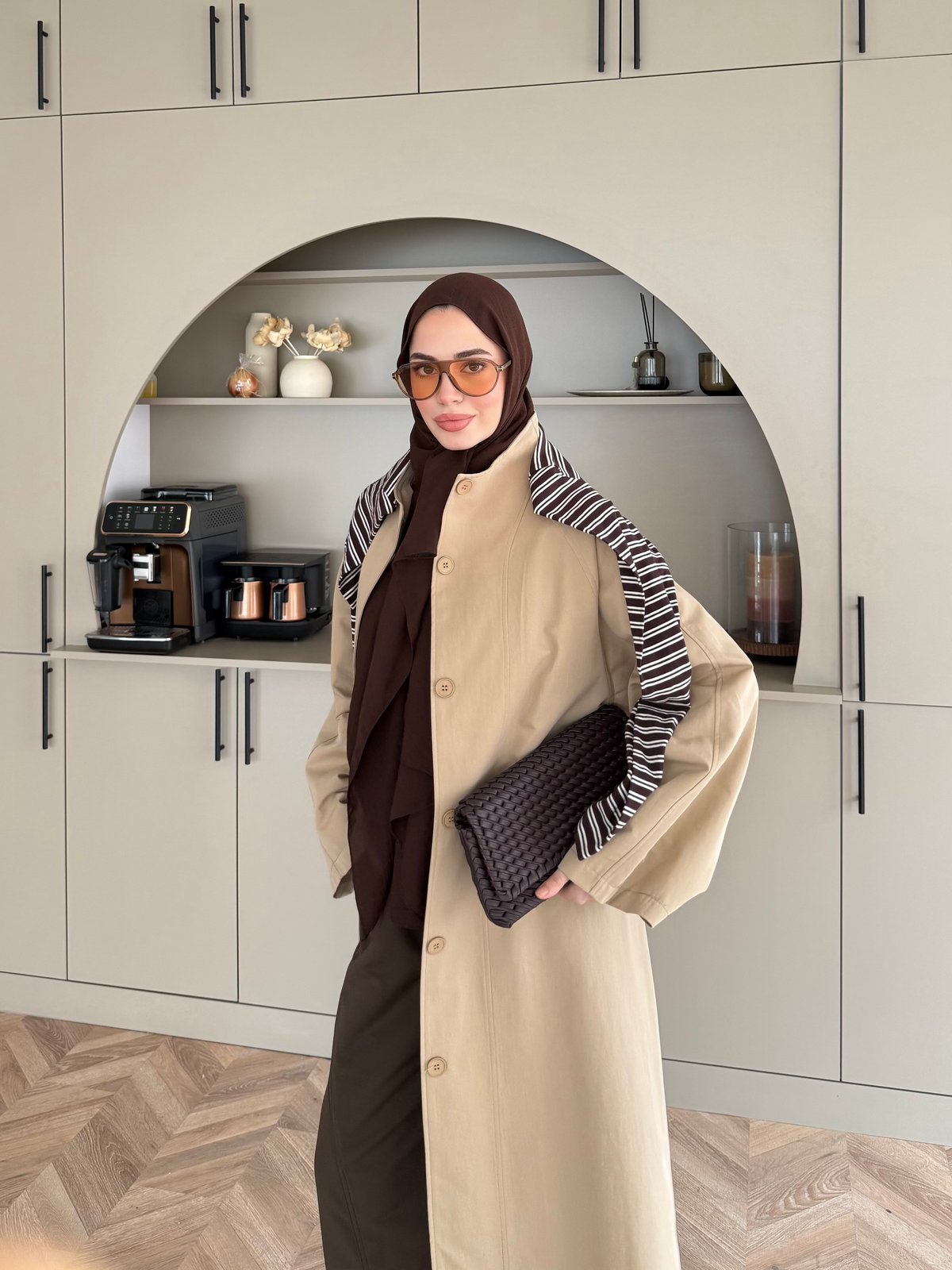 Delora Uzun Trenç Camel (4570)