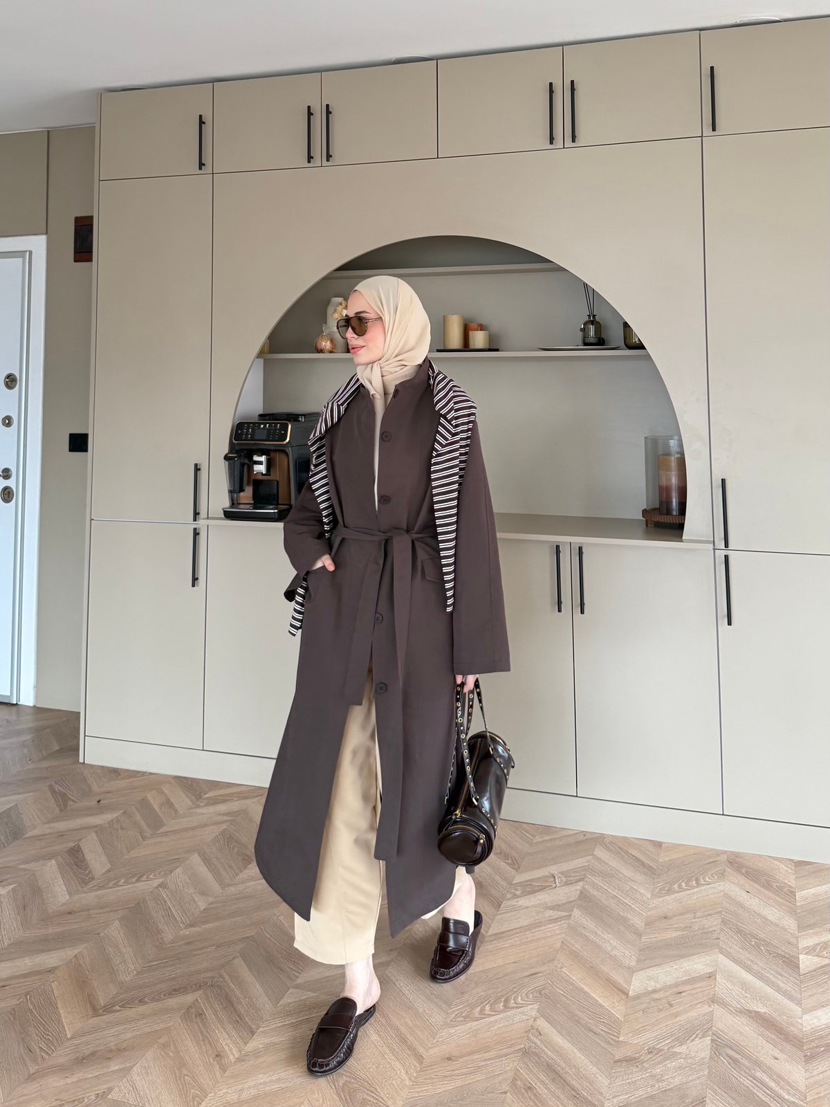 Delora Uzun Trenç Kahve (4570)