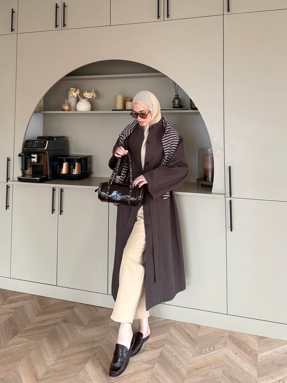 Delora Uzun Trenç Kahve (4570)